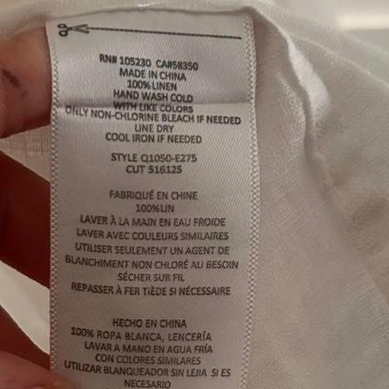 Equipment Knox White Linen Lace-Up Poet Blouse – Effortless Coastal Chic small - Image 6