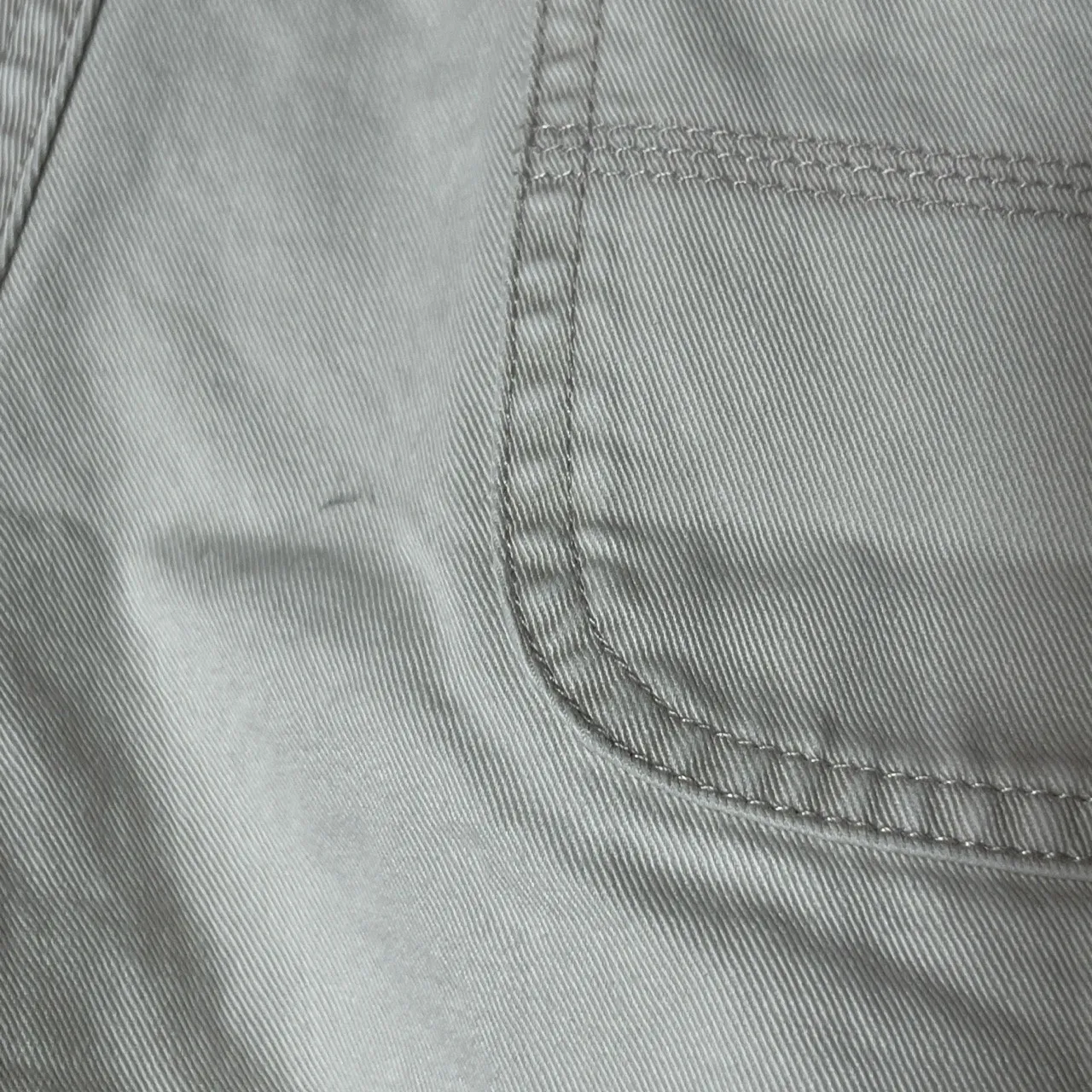 UNIONBAY Cargo Shorts Size 11 Light Khaki‎ Vintage Utility Red Stitching Outdoor - Image 7