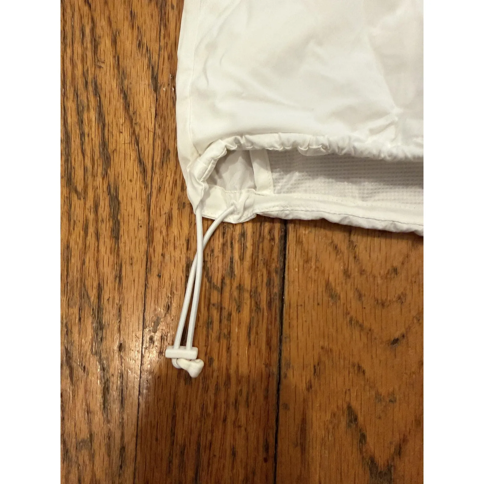 Lululemon Jacket Womens Small White Hooded Lightweight Windbreaker Running - Image 5