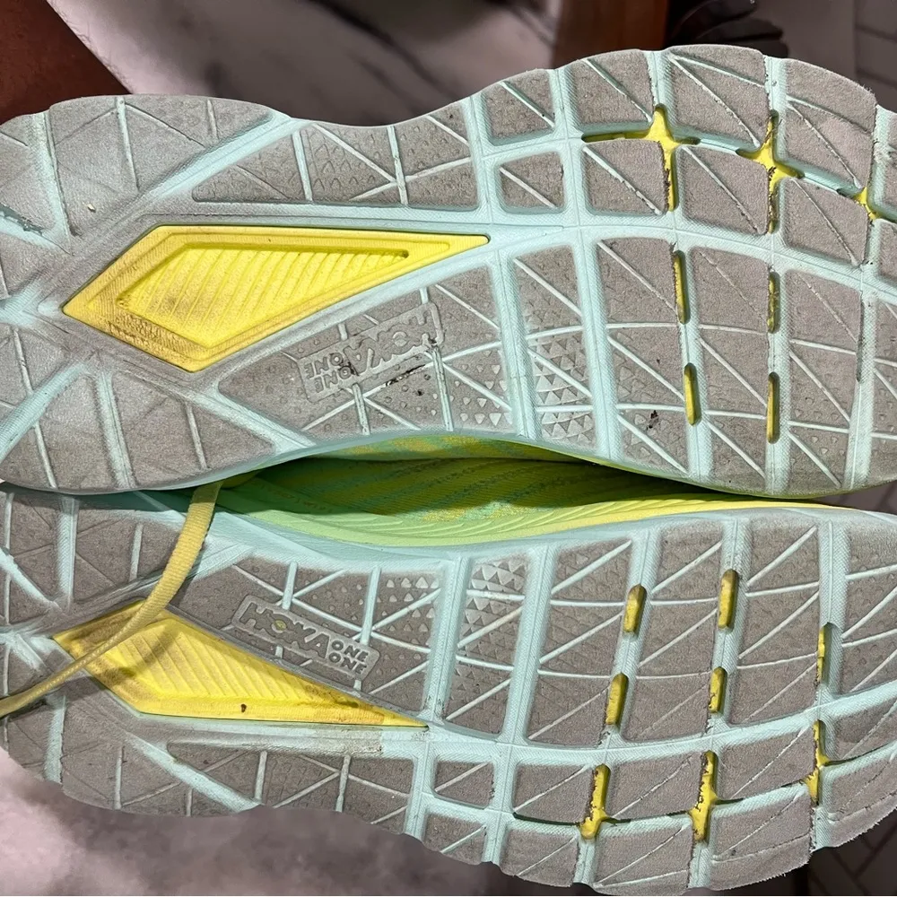 Hoka One One Womens Mach 5 1127894 CGLG Green Running Shoes Sneakers Size 10.5B - Image 8