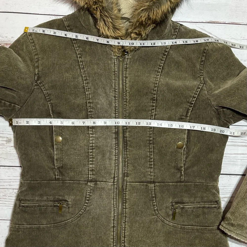 B.Moss Hooded Coat Size Large - Image 15
