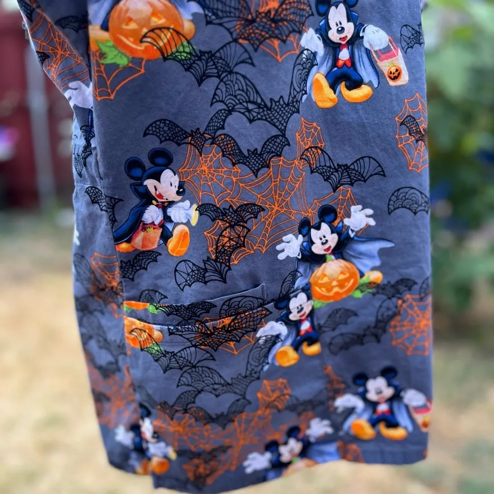 Mickey Mouse Halloween scrub top - Image 6