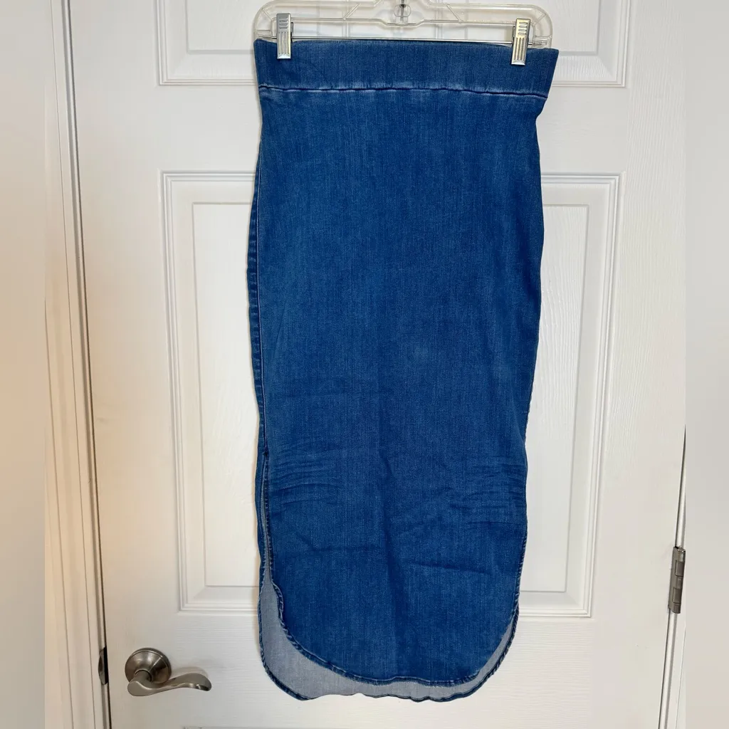 Frank & Eileen Skirt Size 4 Donegal Denim Long NWT - Image 3