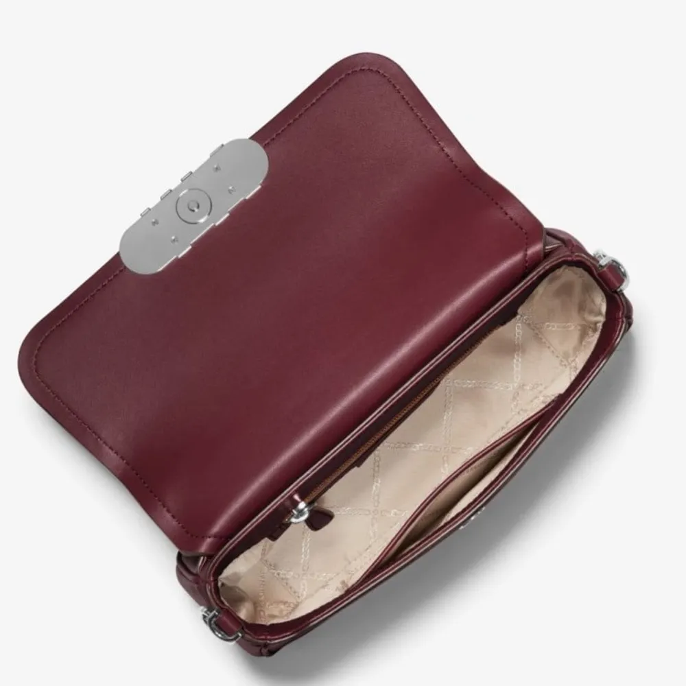 NWT Michael Kors Parker Medium Convertible Pouchette Shoulder Bag Retail $498 - Image 4