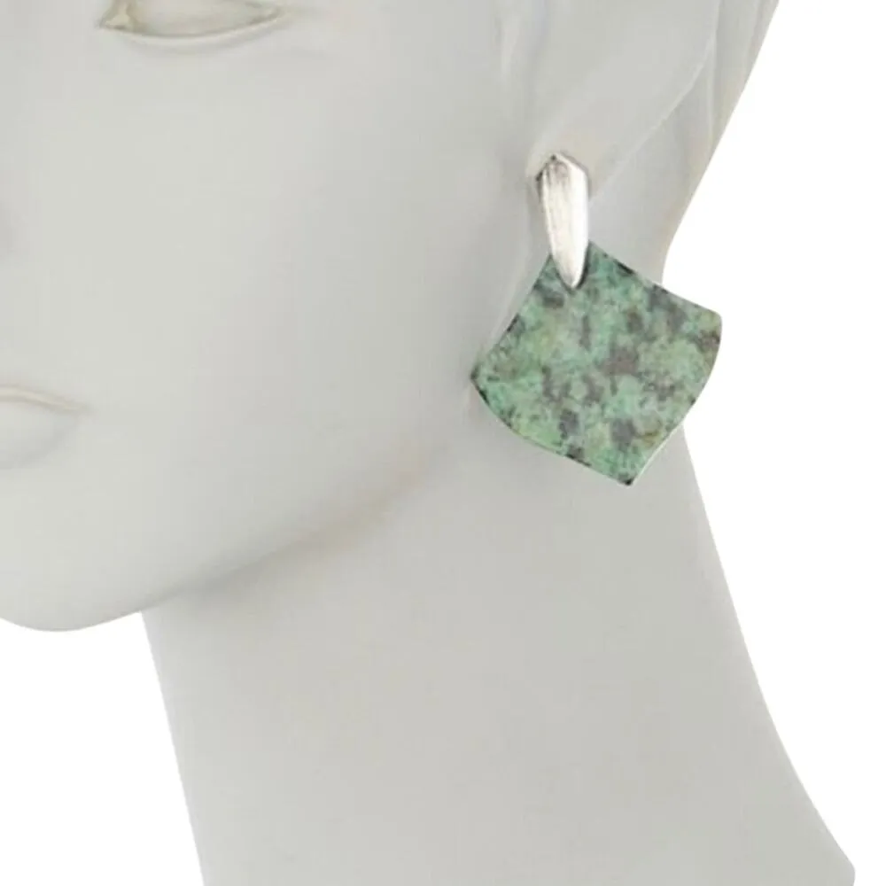 Kendra Scott Astoria African Turquoise Drop Earrings - Image 2