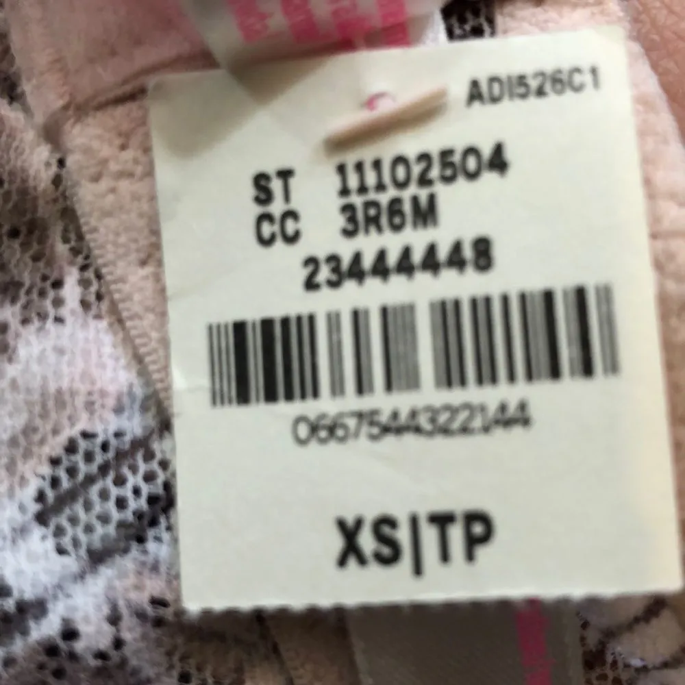 PINK Victoria's Secret Lace Bralette NWT XS Geometric Print - Image 14