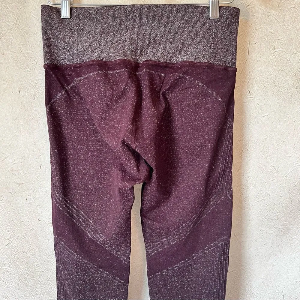 Athleta  2PC Antique Burgundy Twilight 2.0 Legging Set - Image 12