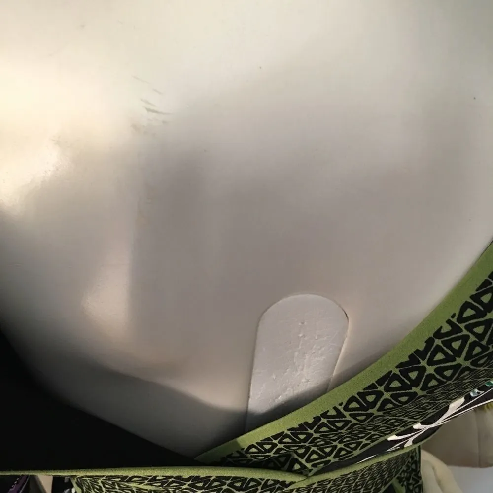 London Times front back v neck silky dress - Image 4