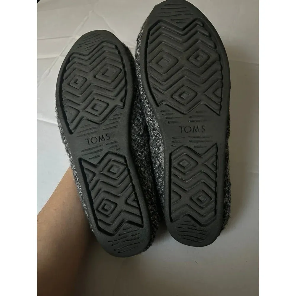 Women’s Faux Fur Comfort Slip On Flat Shoes Size 10 - Image 6