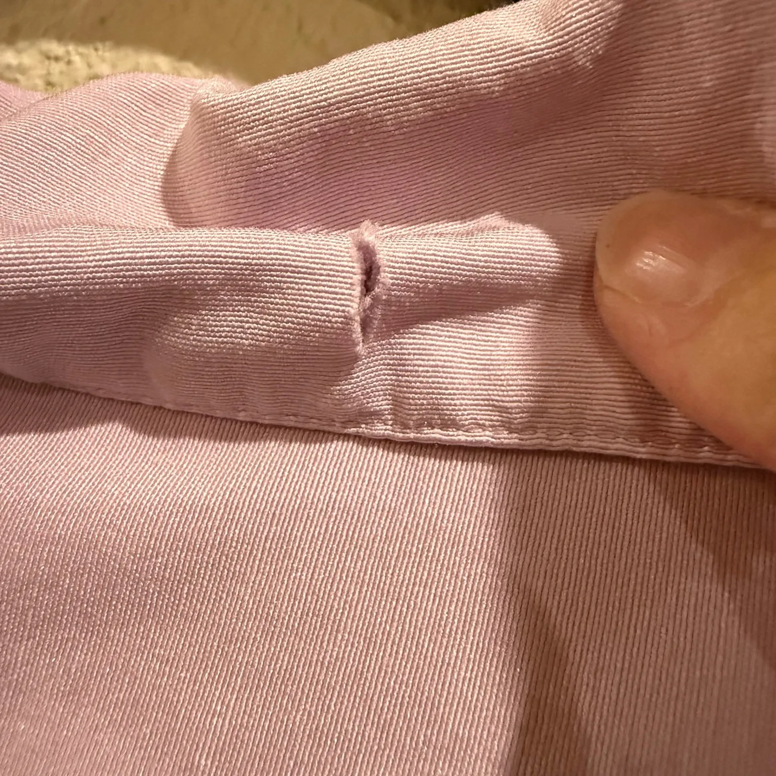 Hennes Collection Purple‎ Button Up Shirt Size 42 Viscose Polyester Blend Purple - Image 7