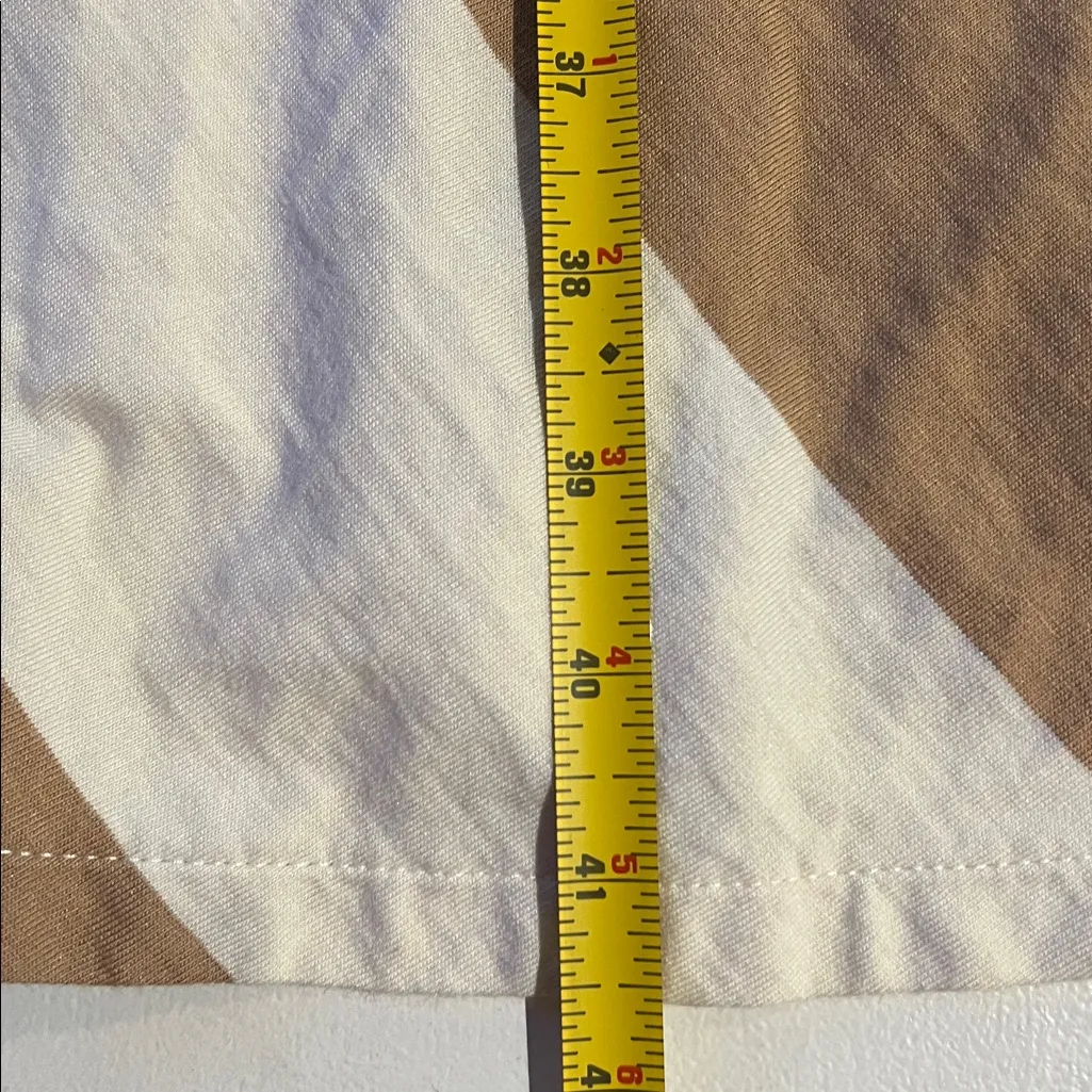 Soft Surrounding thick striped skirt size Medium - Image 11