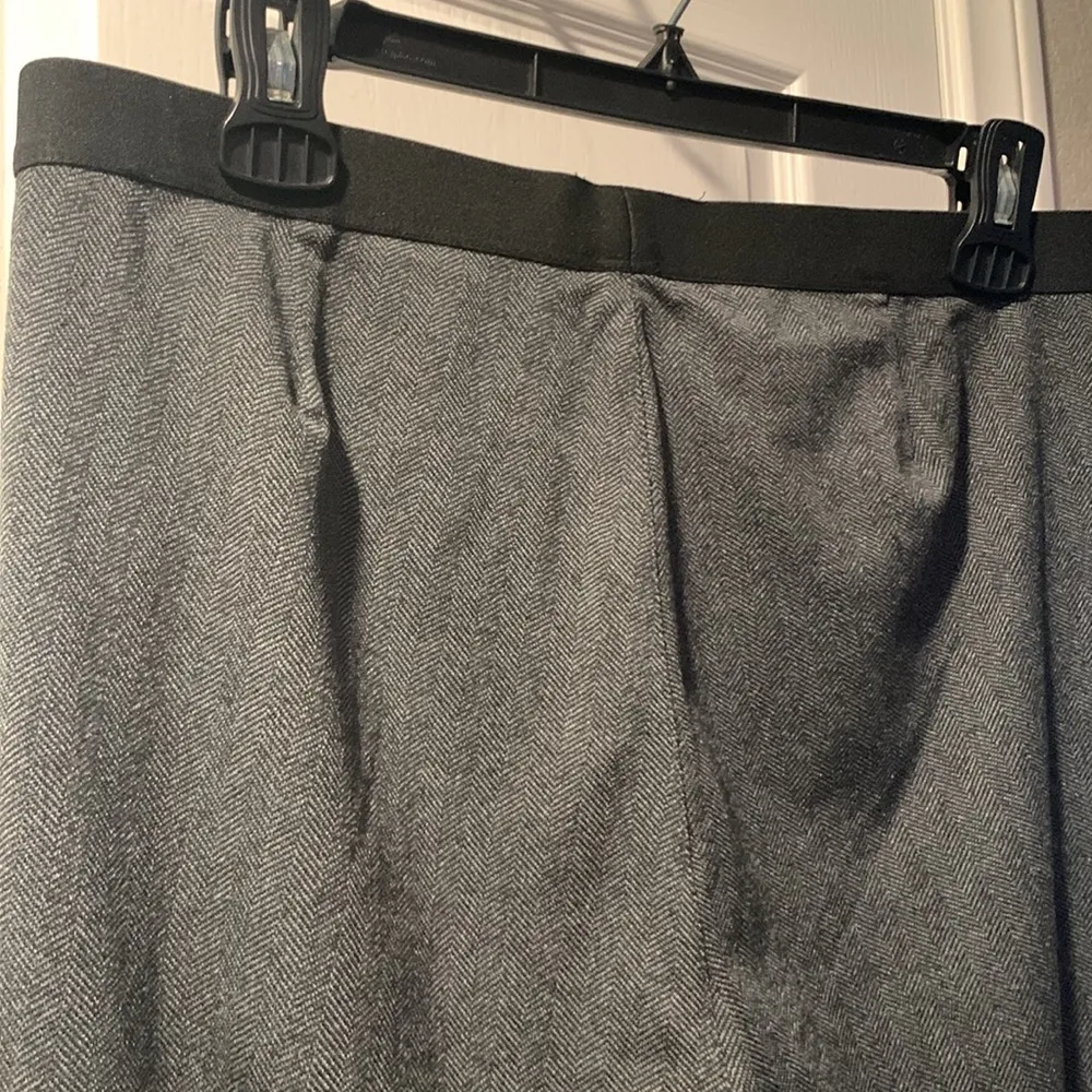 Women's Eileen Fisher Gray Pull-On Leggings Pants Trousers Size Small EUC #7600 - Image 5