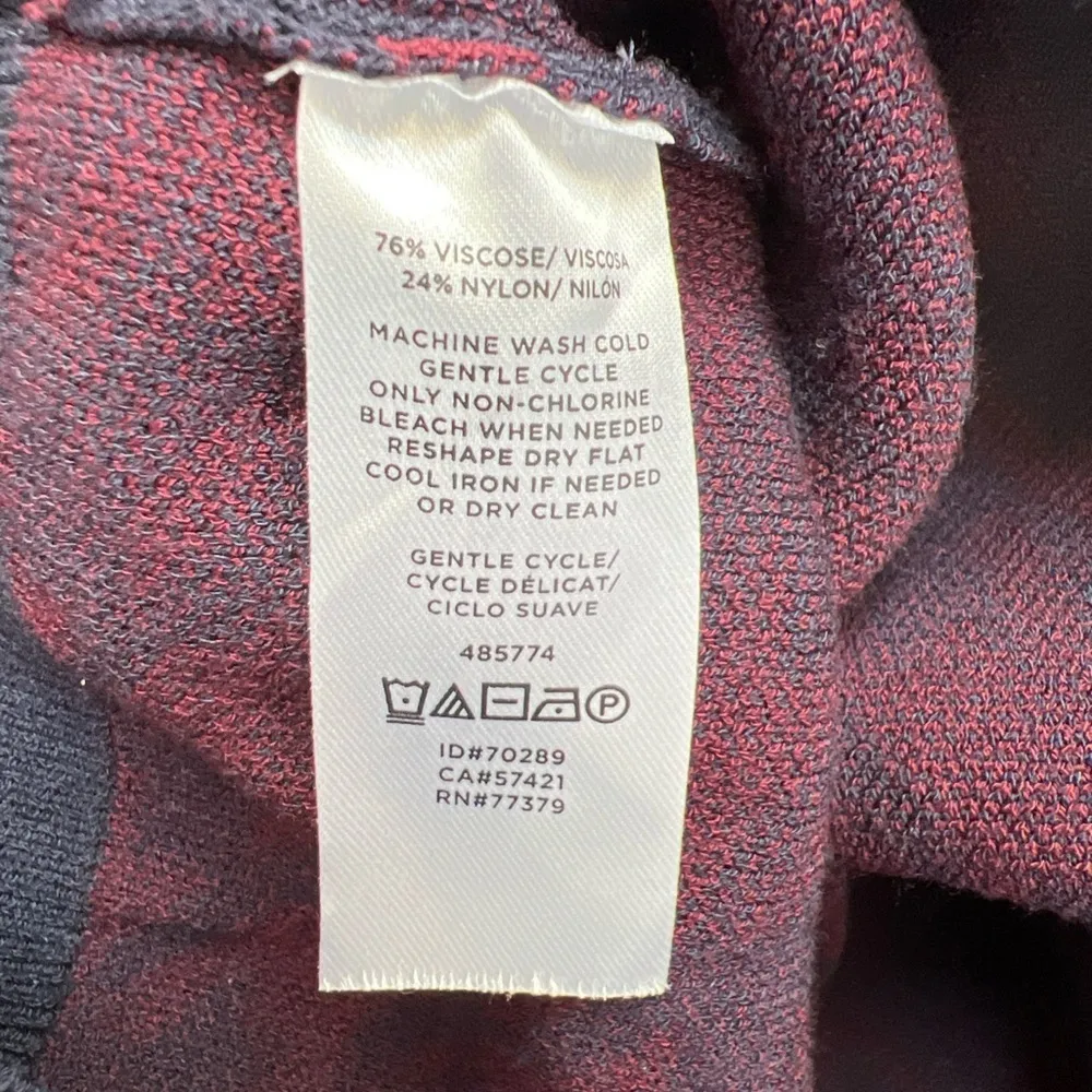 Ann‎ Taylor Houndstooth Preppy Academia Pullover Sweater Vest - Image 7