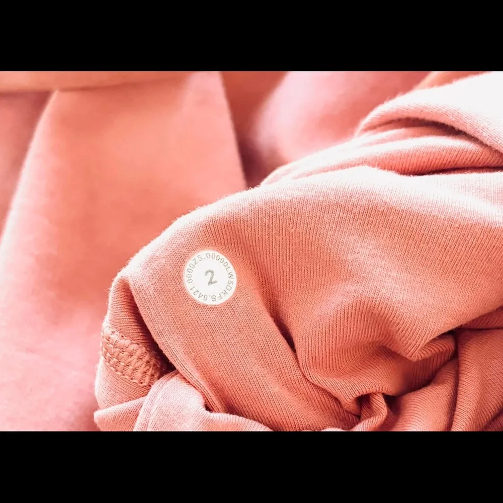 Lululemon pink savanna scuba Joggers with Elastic Waistband - Image 8