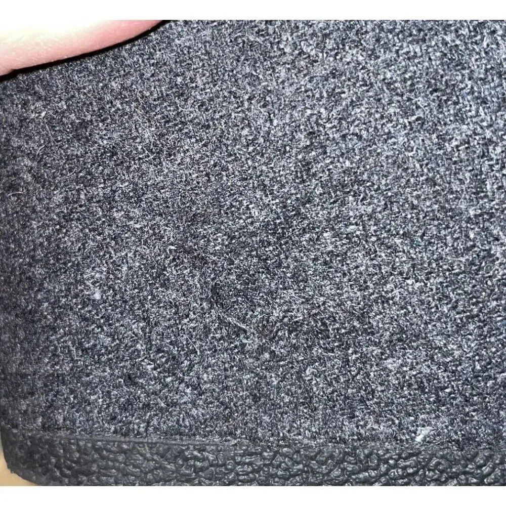 TOMS Desert Wedge Grey Wool Women's Size 8.5 Ankle Boots Lace‎ Up BOX Winter Gray - Image 3