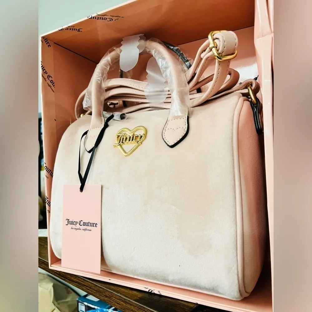 Juicy Couture Mommy & Me Bag Set NWT | Pink Velour Matching Handbags Gift Set - Image 2