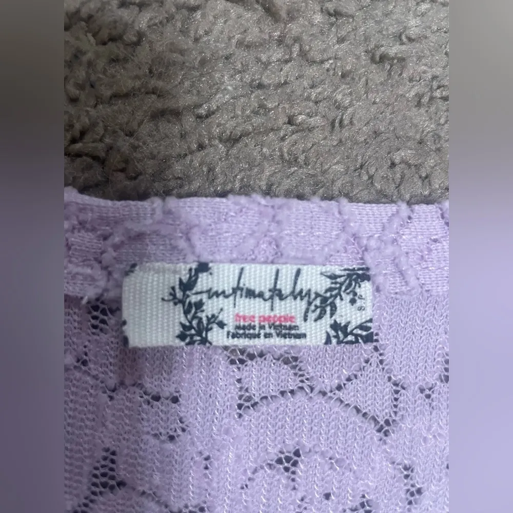 NWOT Free People Lavender Cloud Ride Lace 2-Piece Lounge Set - Image 13