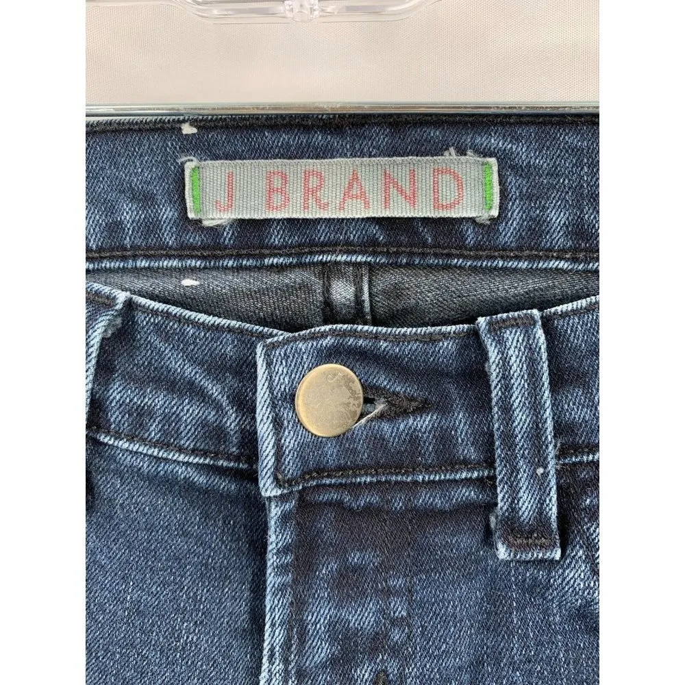 J Brand Pencil Leg Dark Wash Denim Skinny Jeans Size 24 - Image 3