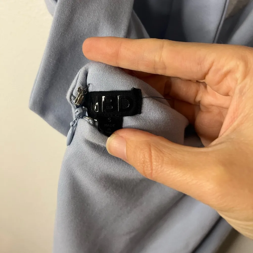 Jenny From The Block Blue Halter Dress Size Small - Image 8