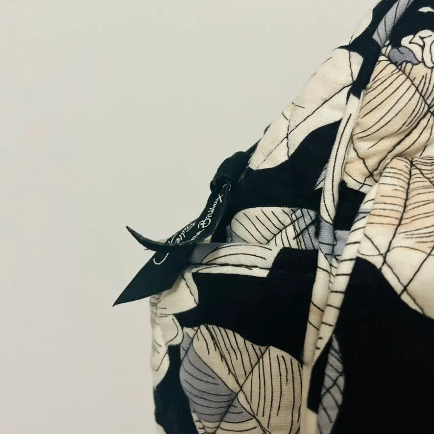 Vera Bradley | Black and White Floral Weekender Tote Travel Bag - Image 10