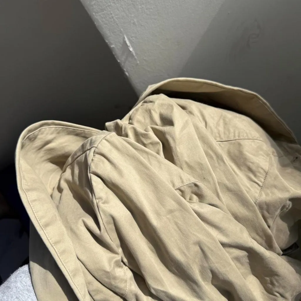 y2k cropped trench coat Size 8 - Image 7