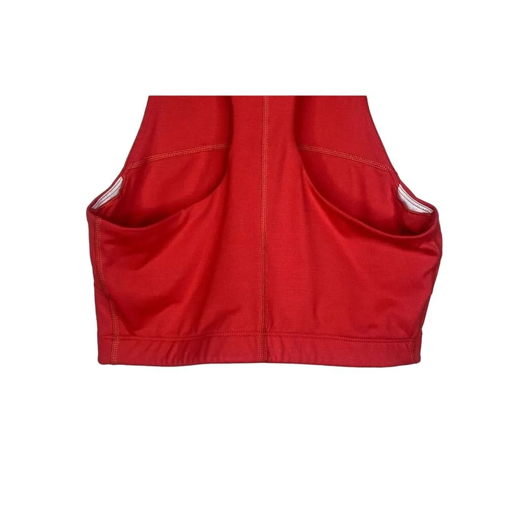 Outdoor Voices Activewear Wireless Sleeveless Yoga Sleep Sports Bra S Red #2976 - Image 8