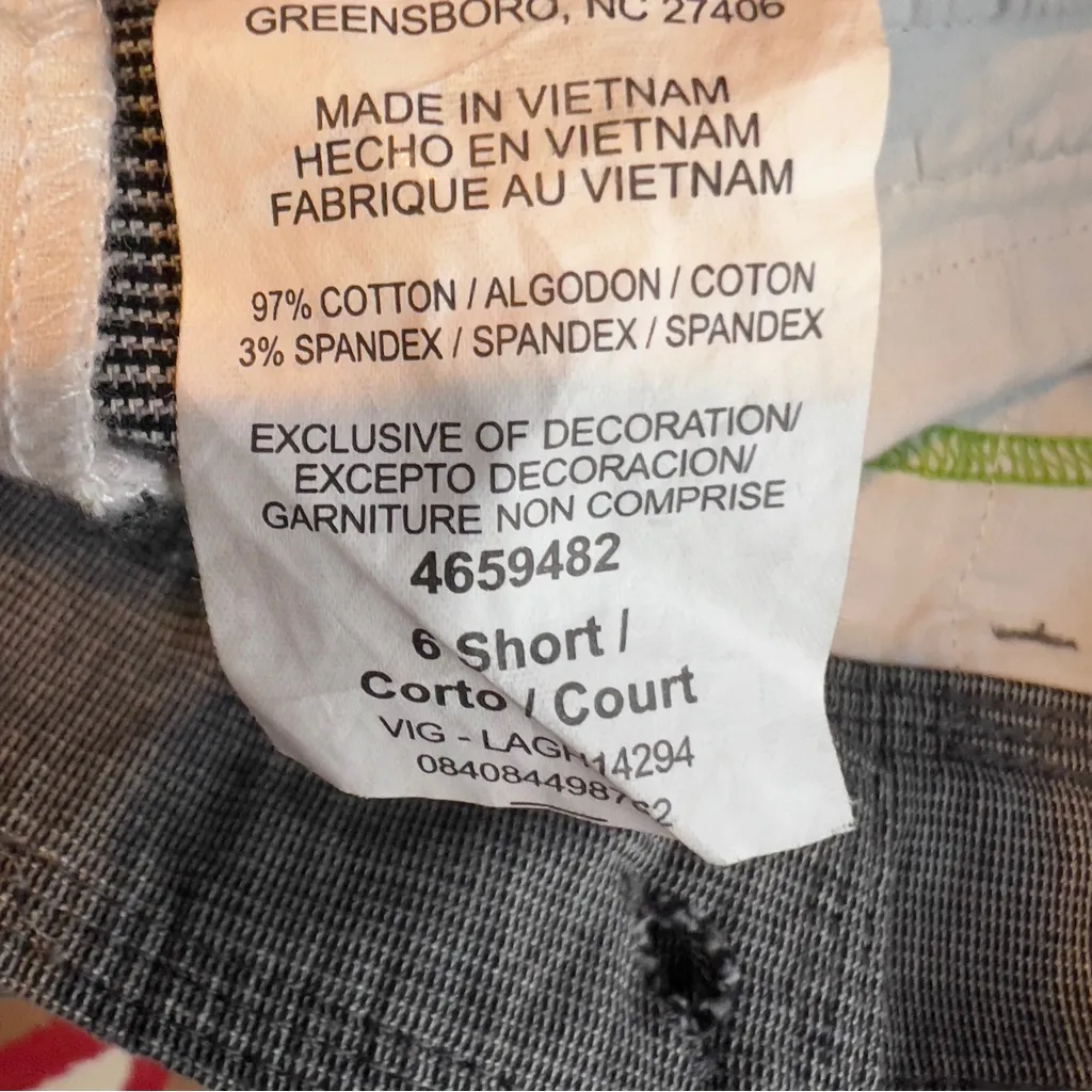 Lee Natural Straight Leg Just Below The Waist Sz. 6 Short Variegated Dress Pants - Image 12