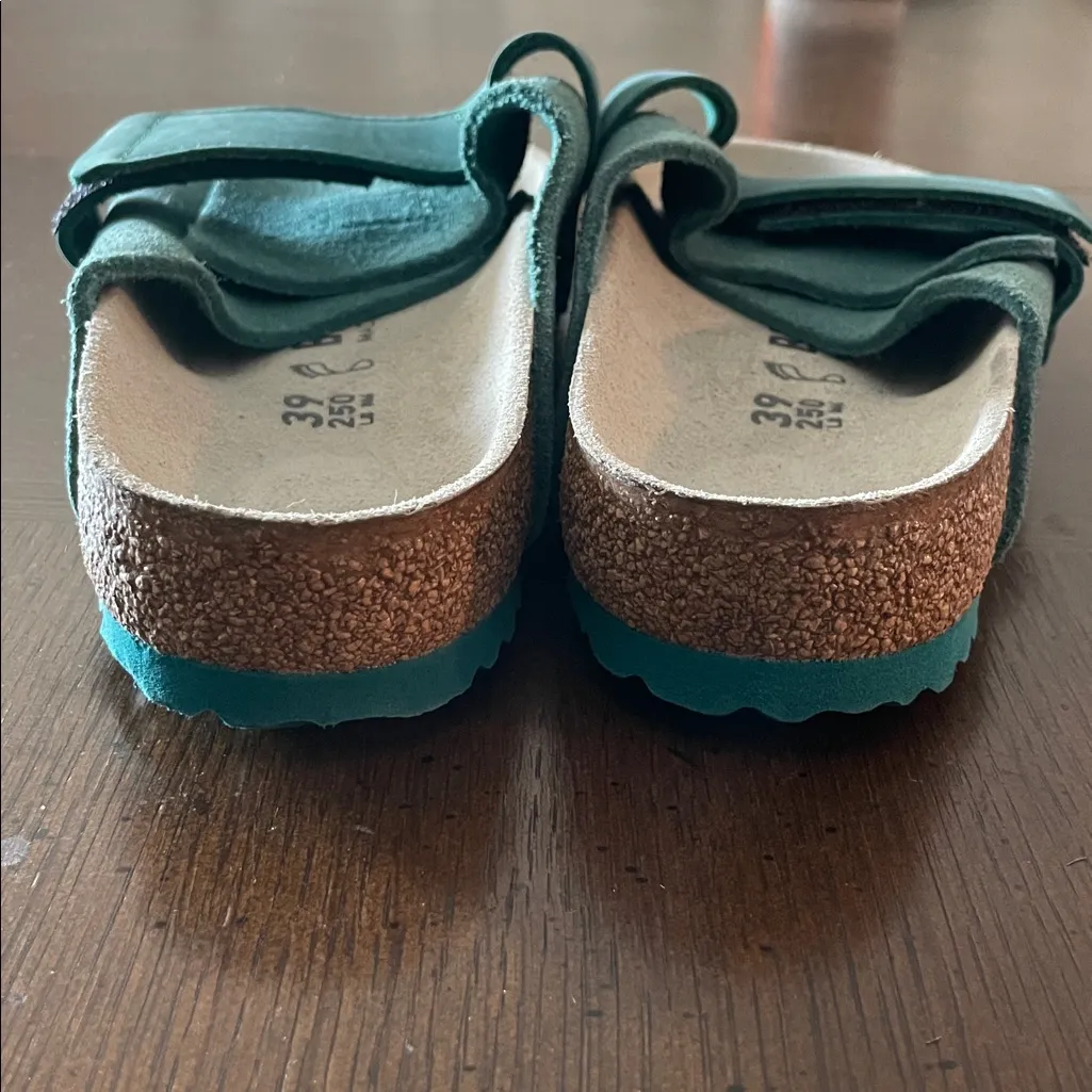 NWOT Birkenstock Women's Sandals Kyoto Nubuck-Suede Leather Size 39 8-8.5 - Image 11