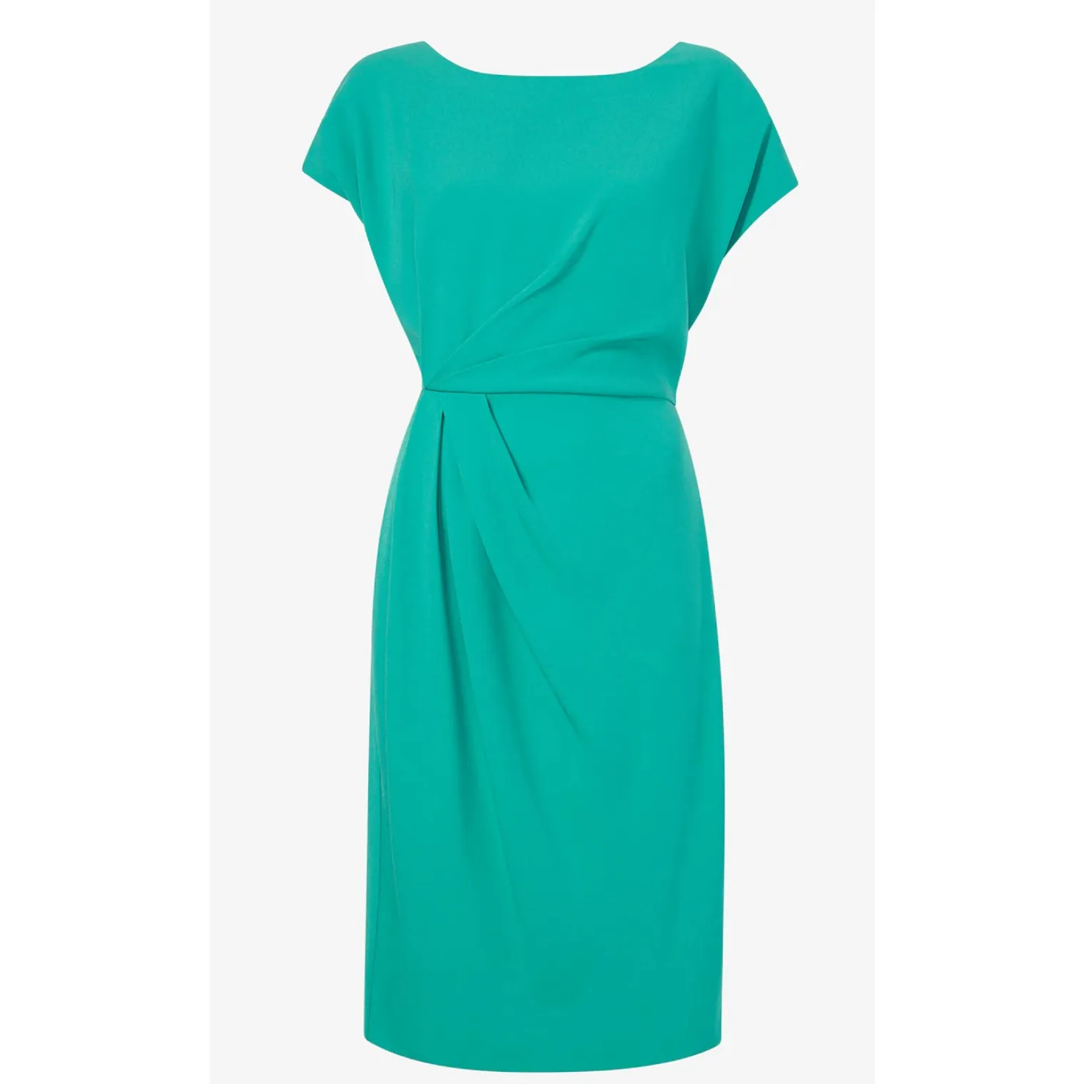 M.M. Lafleur Cap Sleeve Boat Neckline‎ Jillian 2.0 Dress Tropical Green Size 0 - Image 3