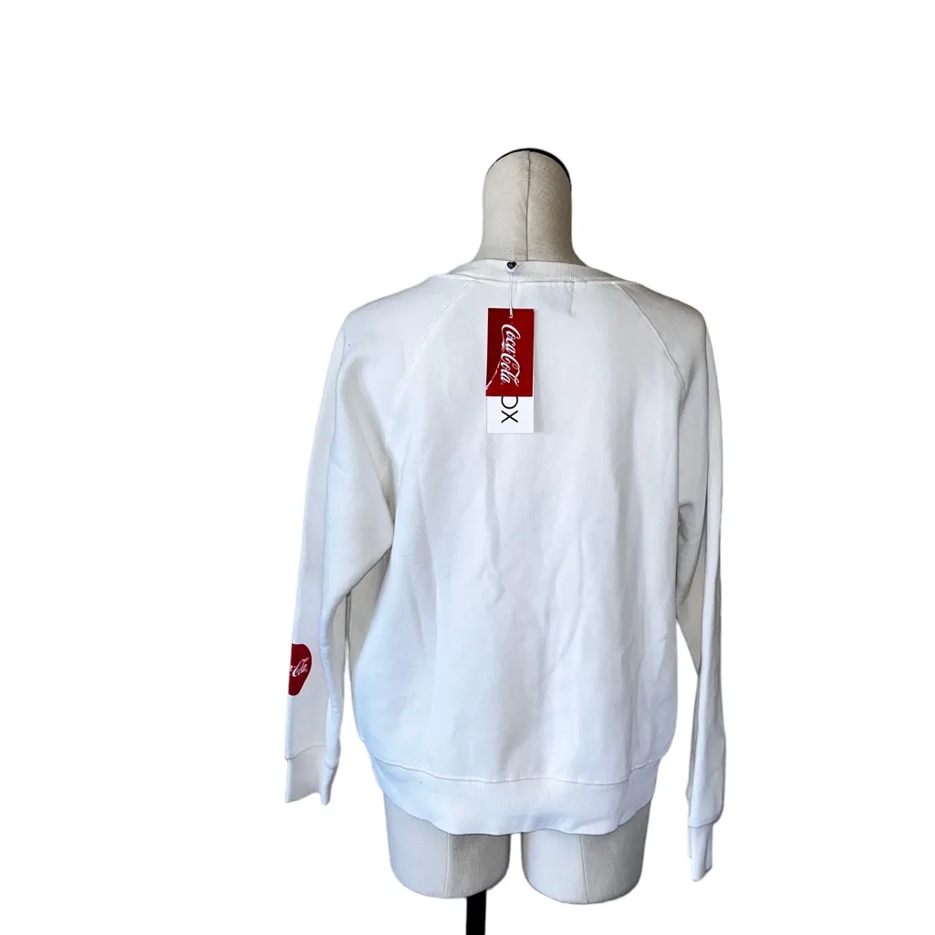 NWT Wildfox Sparkling Holidays Sweatshirt Oversized Small - Image 13