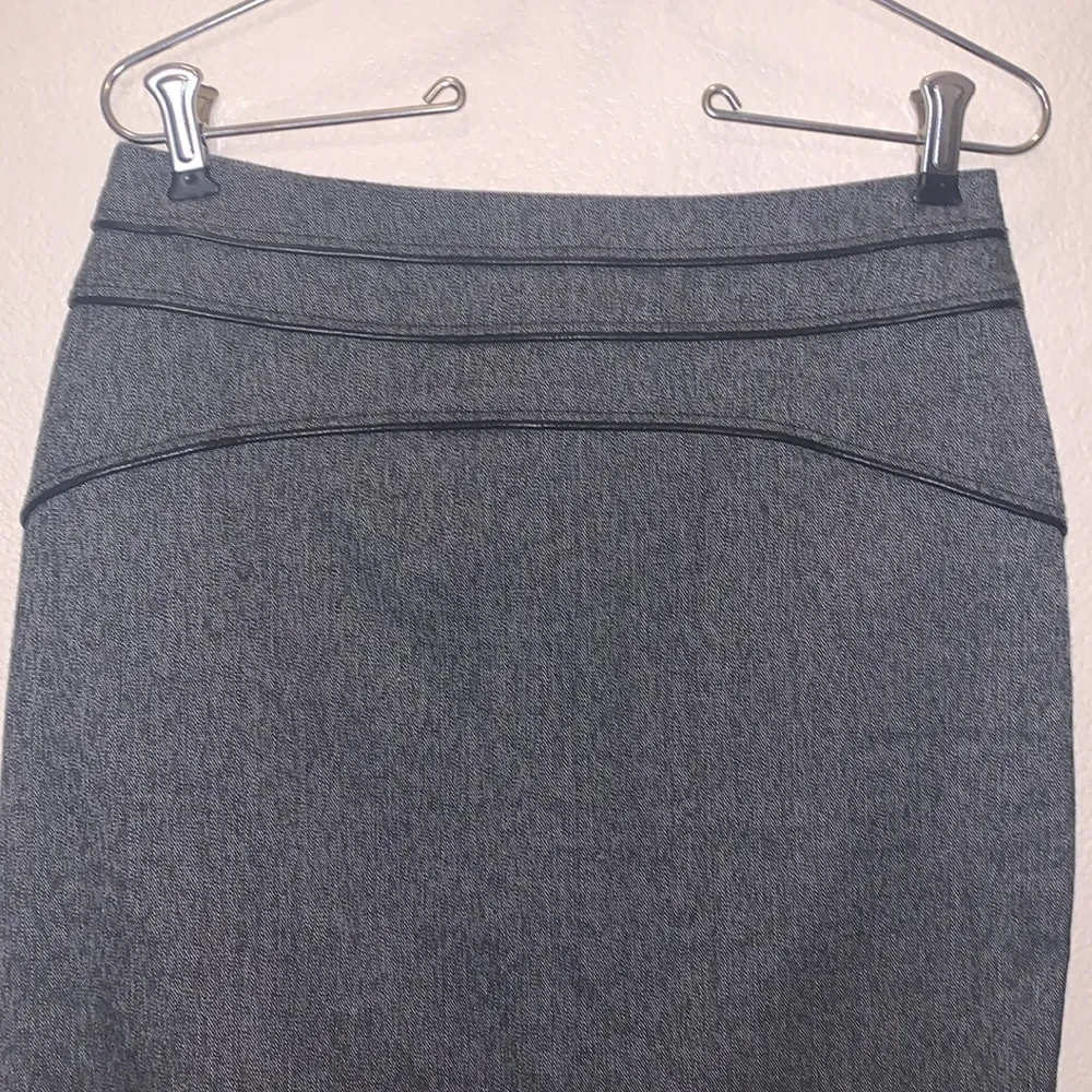 BCX  Grey Midi Pencil Skirt - Image 2
