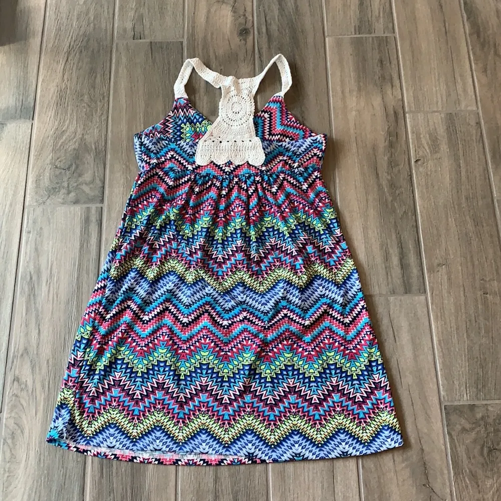 No Boundaries multicolored print dress - Image 5