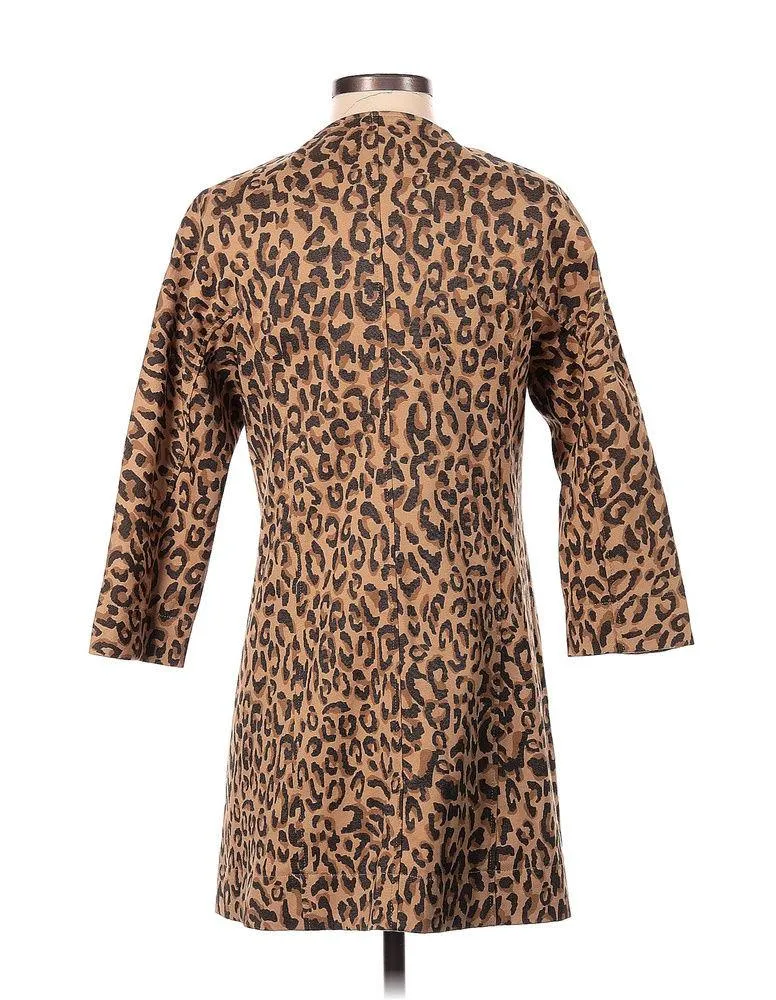 CAbi Carol Anderson by Invitation | XS | Animal Print Jacket Coat Leopard Blazer - Image 3