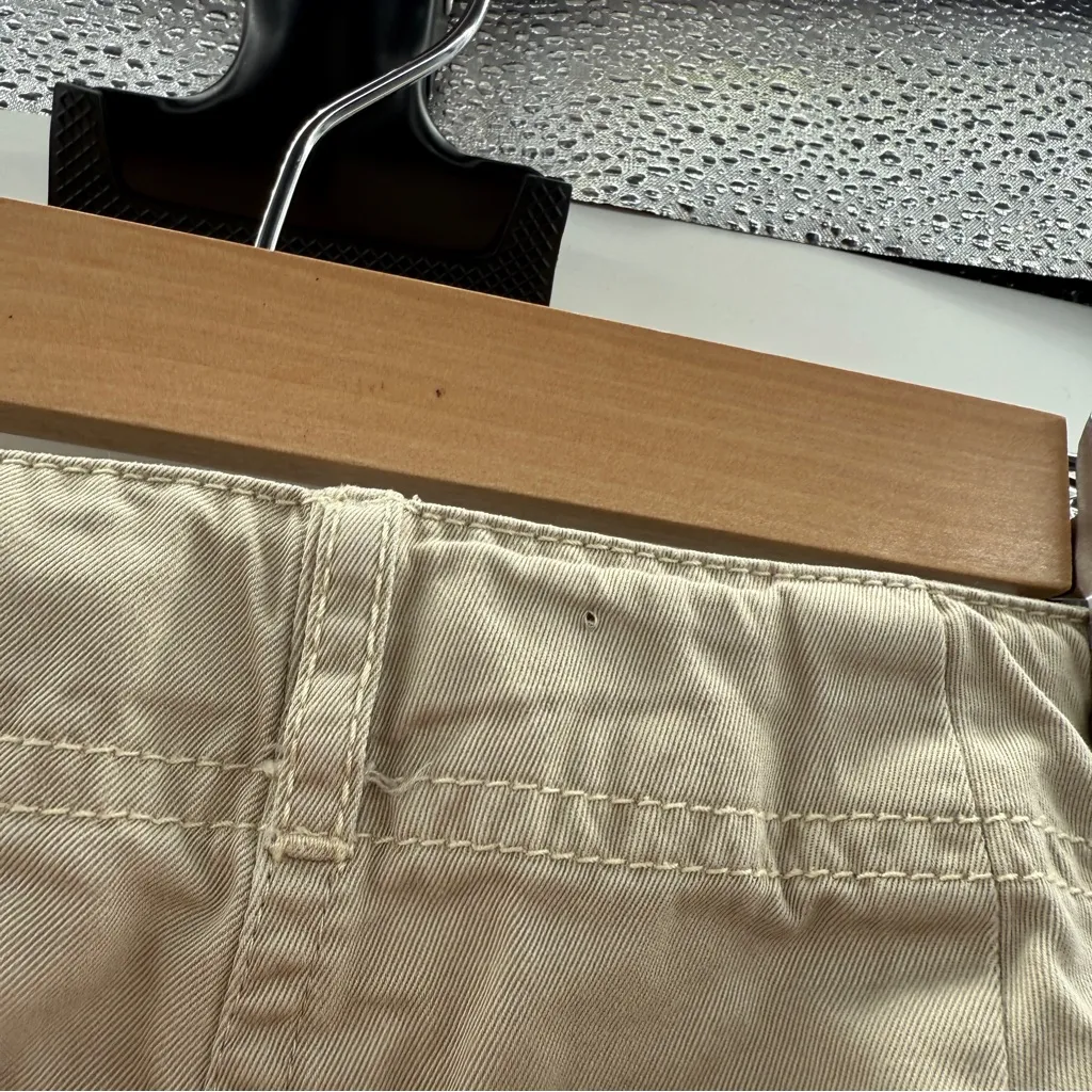 Boden Mid Rise Tie Waist Khaki Skinny Leg Ankle Pants Sz‎ 2 Tan - Image 8