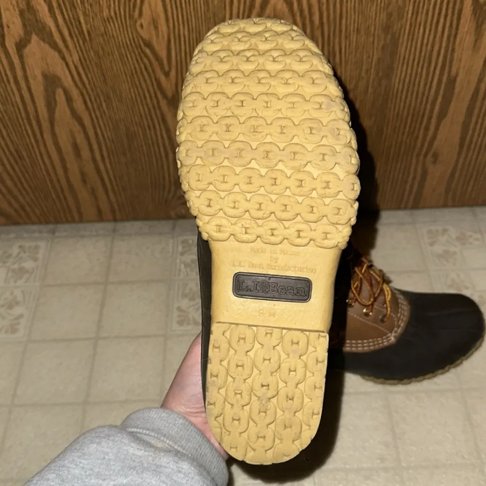 L.L.Bean Women's Bean Boots, 6" Brown - Image 7