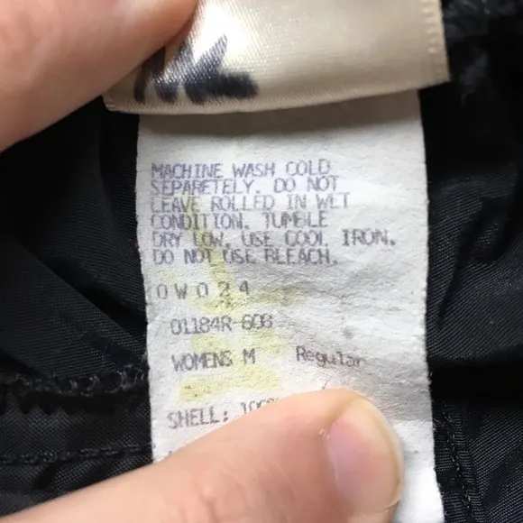 LLBean side zipper Athletic‎ Pants Black Womens Size M Size M - Image 3