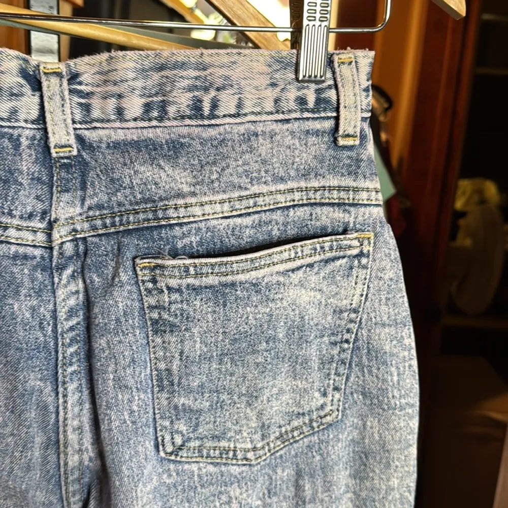 Vintage PS Gitano Denim Jeans Women's Blue Fade Acid Wash 80s 90s Size 10 Reg - Image 8