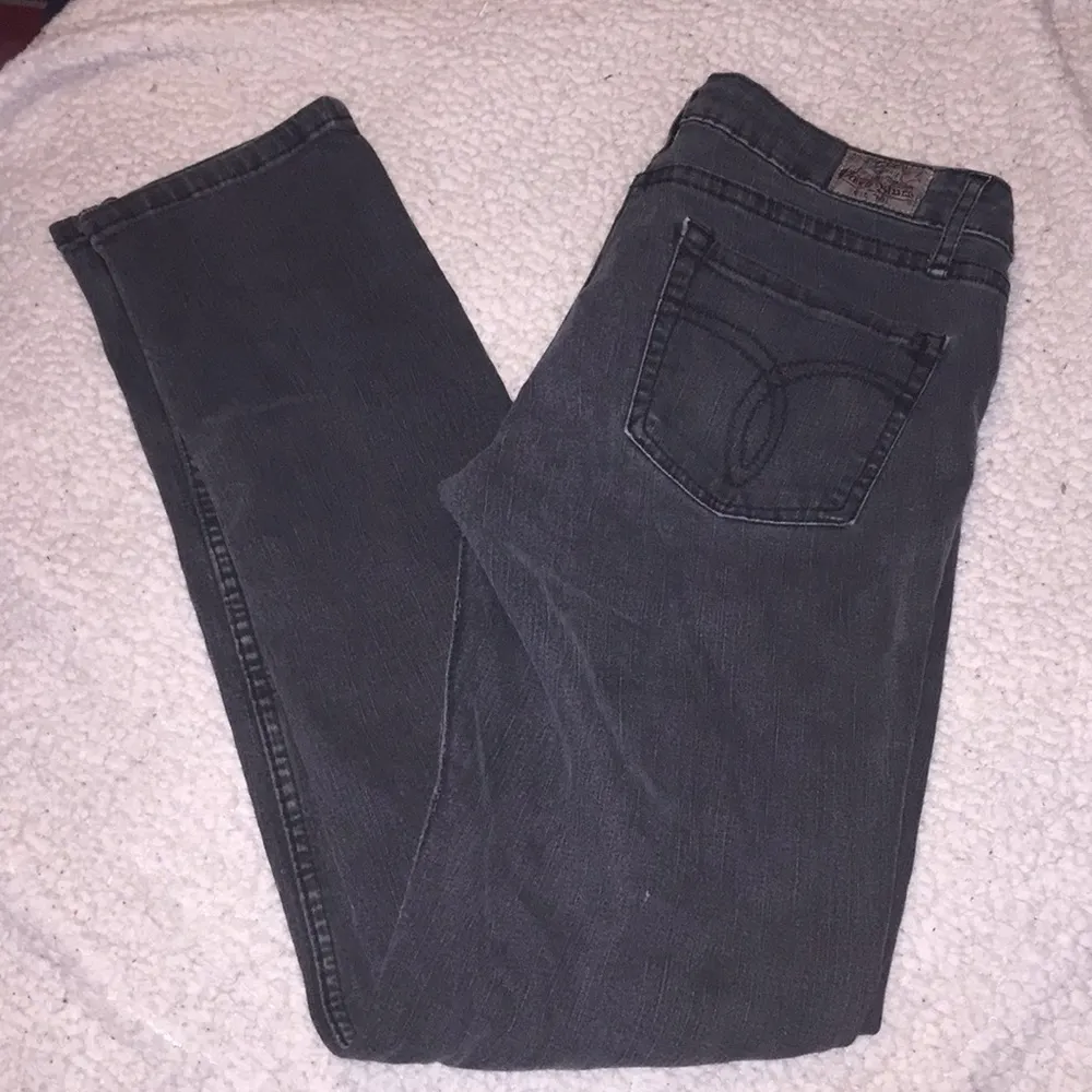 Gray/Black Paris Blues Jeans Size 5 - Image 7