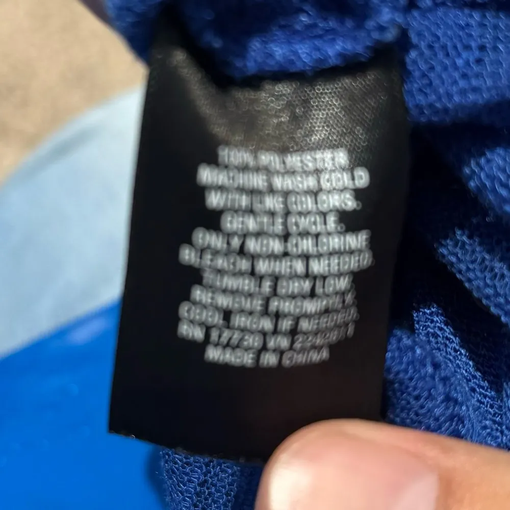 Mossimo sheer blue striped tank top / S / Excellent condition - Image 2