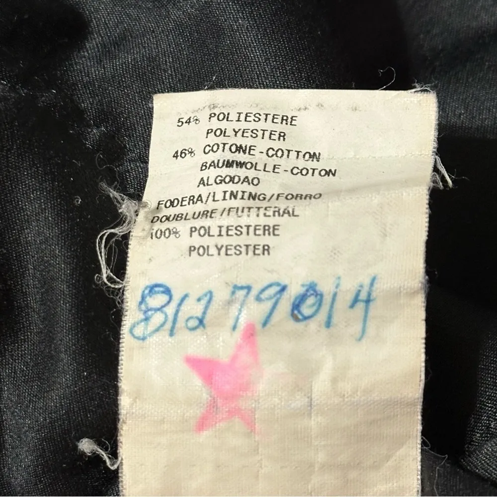 Armani Collezioni Women’s Size 2 Black Insulated 3/4 Belted Trench Coat Jacket - Image 10