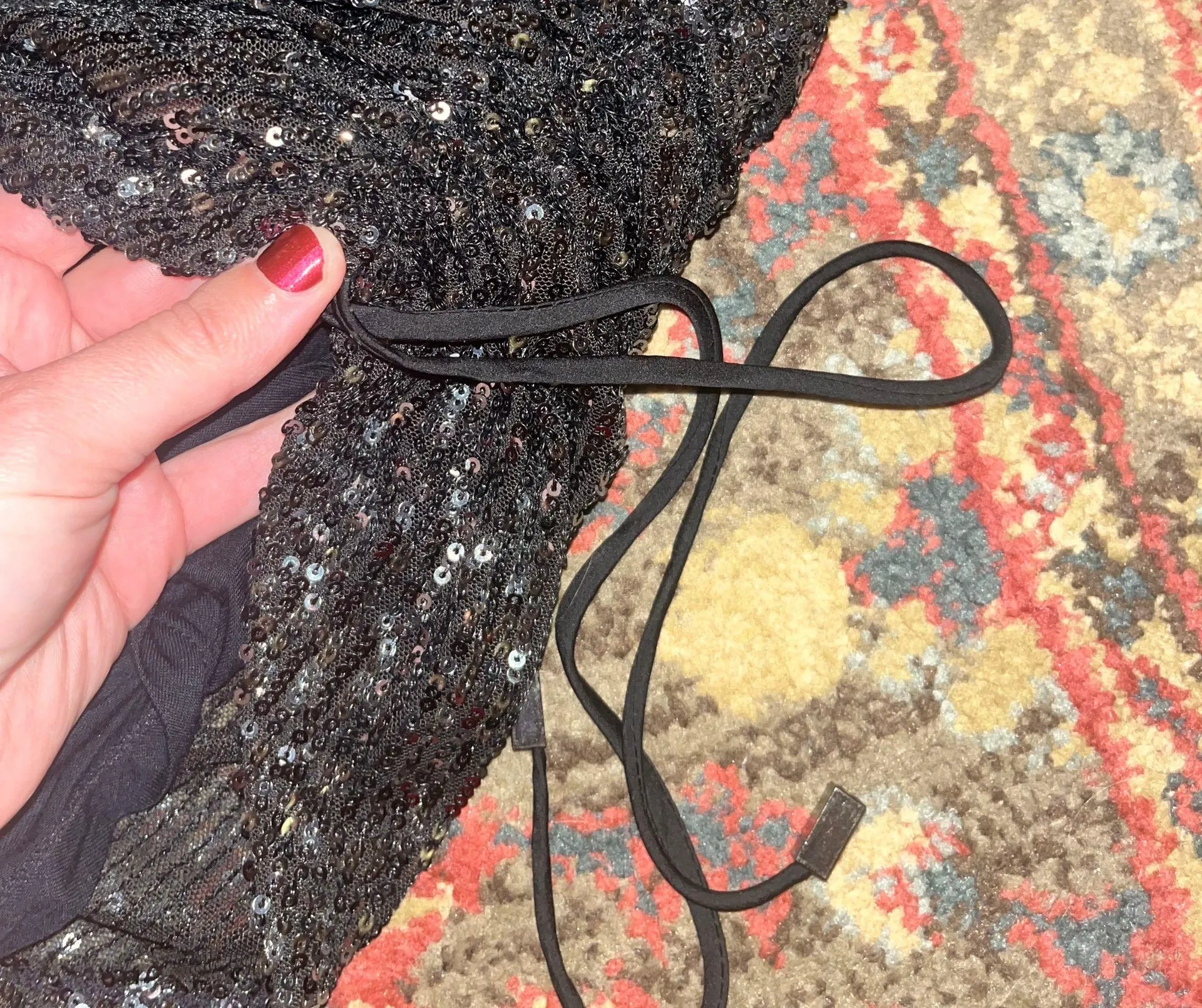 NWT  Glitter Dress - Image 5