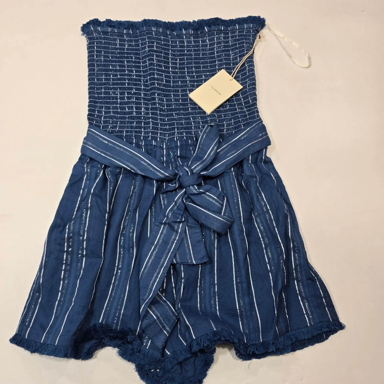 Tularosa Laylah Romper in Indigo Small - Image 3