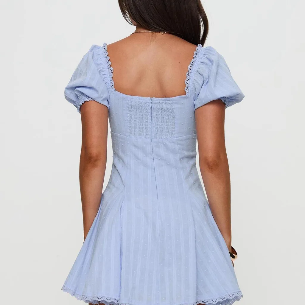 Princess Polly Rabatia Mini Dress Blue NWT
Size 4 - Image 2