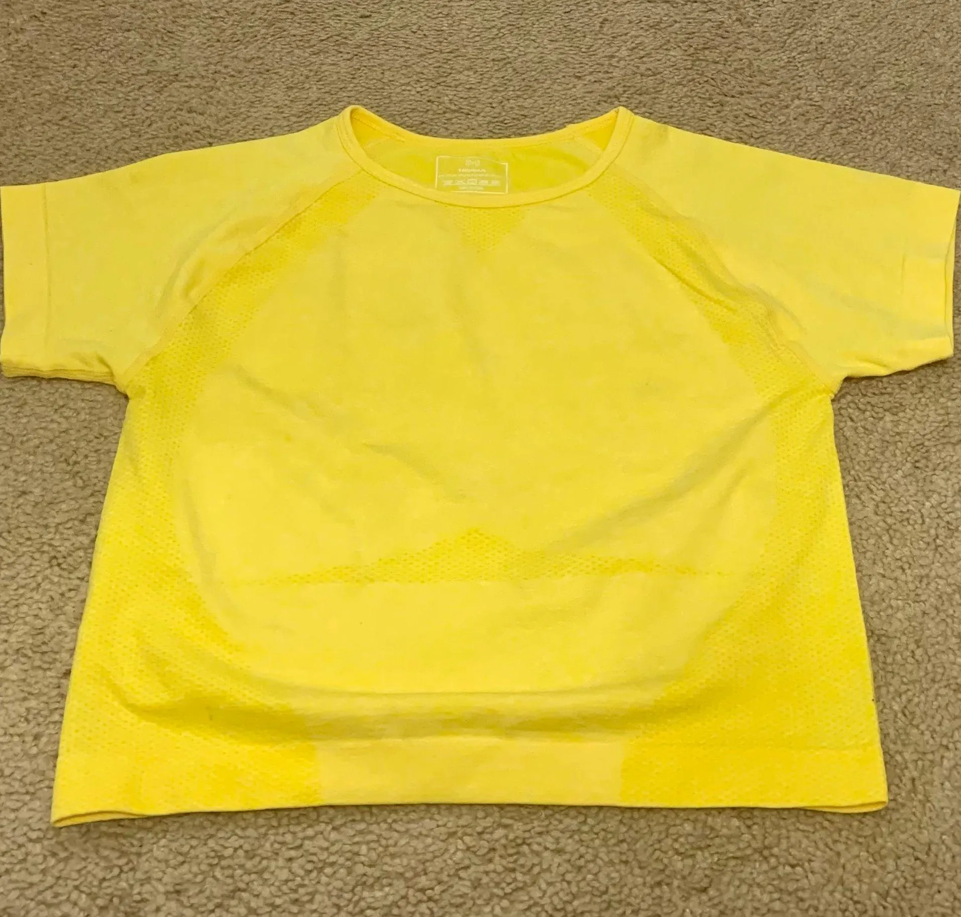 Medium Active Top Yellow - Image 2