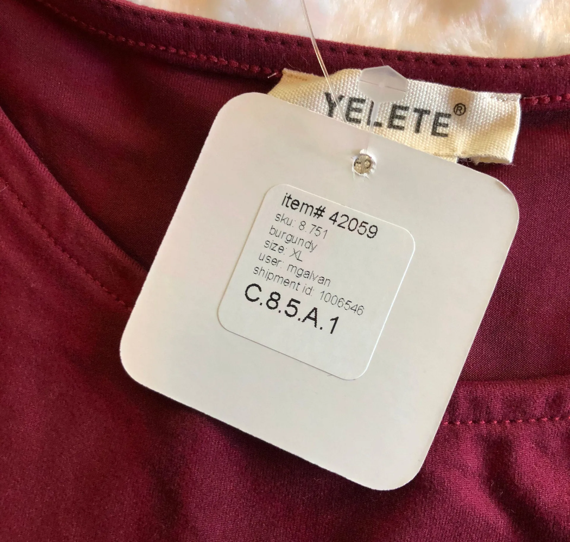 Yelete Bodycon Dress NWT XL - Image 7