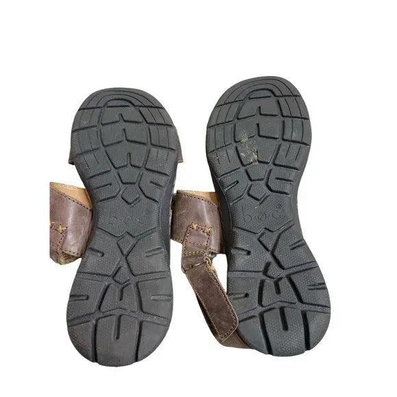 Born Boc Womens Fisherman Sandals Size 6M‎ Brown Open Toe Ankle Strap - Image 4