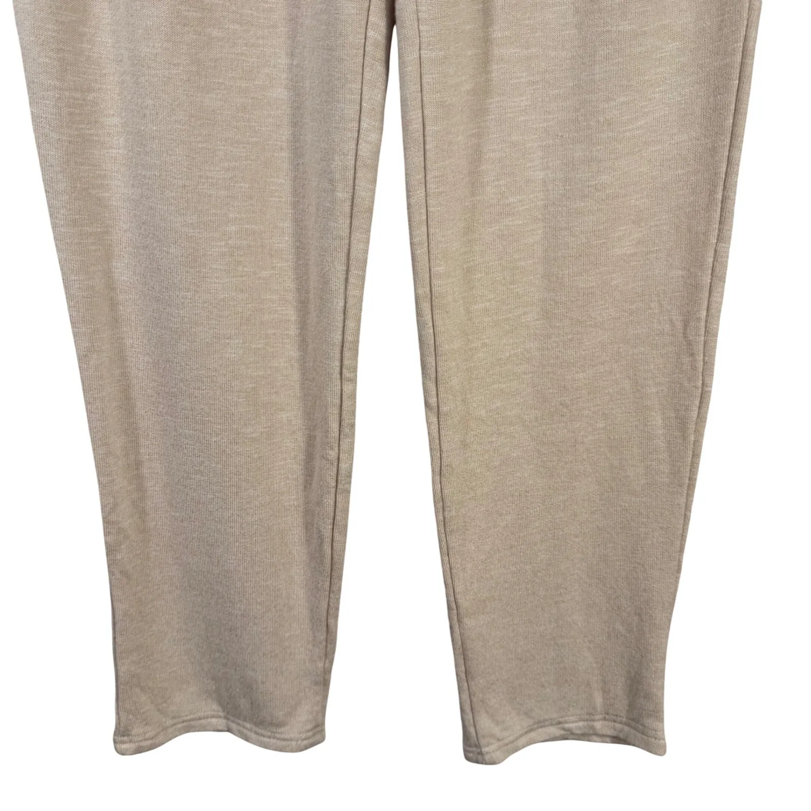 Natori Beige Lounge Pants Womens S/CH Drawstring Joggers Soft Stretch Pockets - Image 8