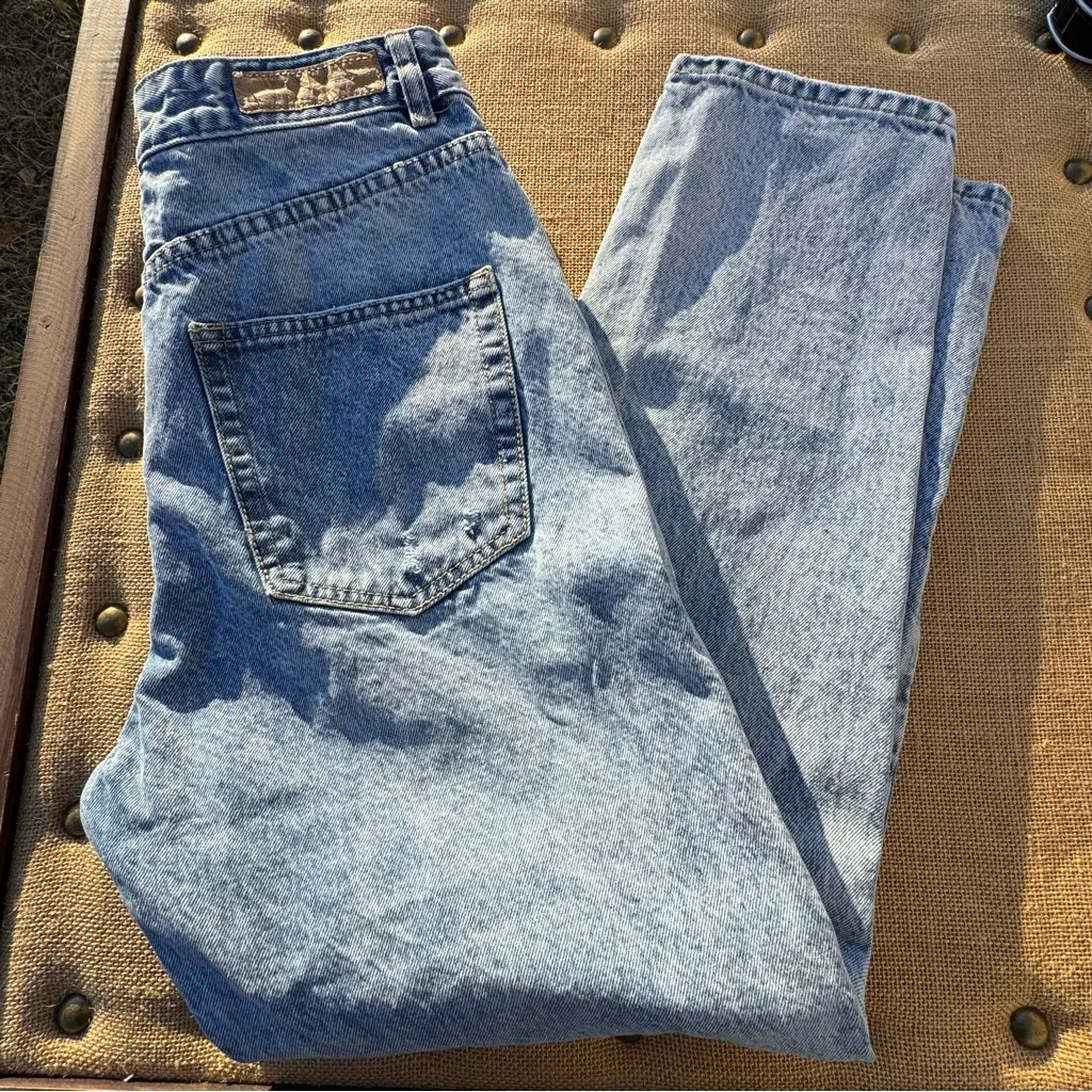 COTTON:ON  Women's Distressed Acid Wash MOM’S Jeans Size 8 - Image 12
