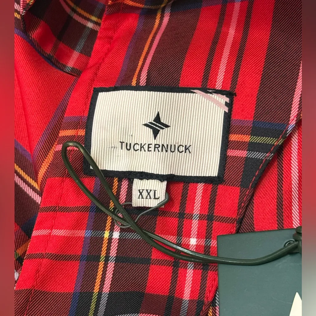 Tuckernuck NWT Royal Stewart Tartan Faye blouse women’s size XXL - Image 4