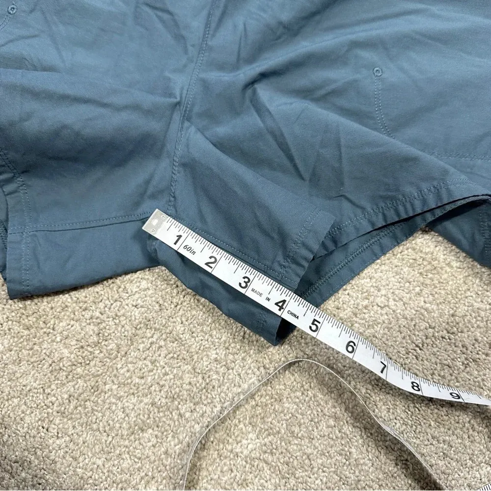 Allbirds Women's Natural Run Shorts Merino Wool Blend in Shadow Blue Size L - Image 14